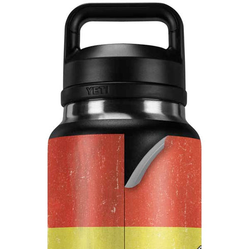 Spain Flag Distressed YETI Rambler 36oz Bottle Skin